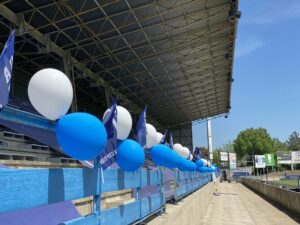 décoration supporters stade Armandie Agen